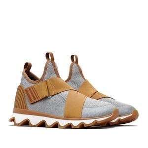 Sorel kinetic sneaker camel Clearance